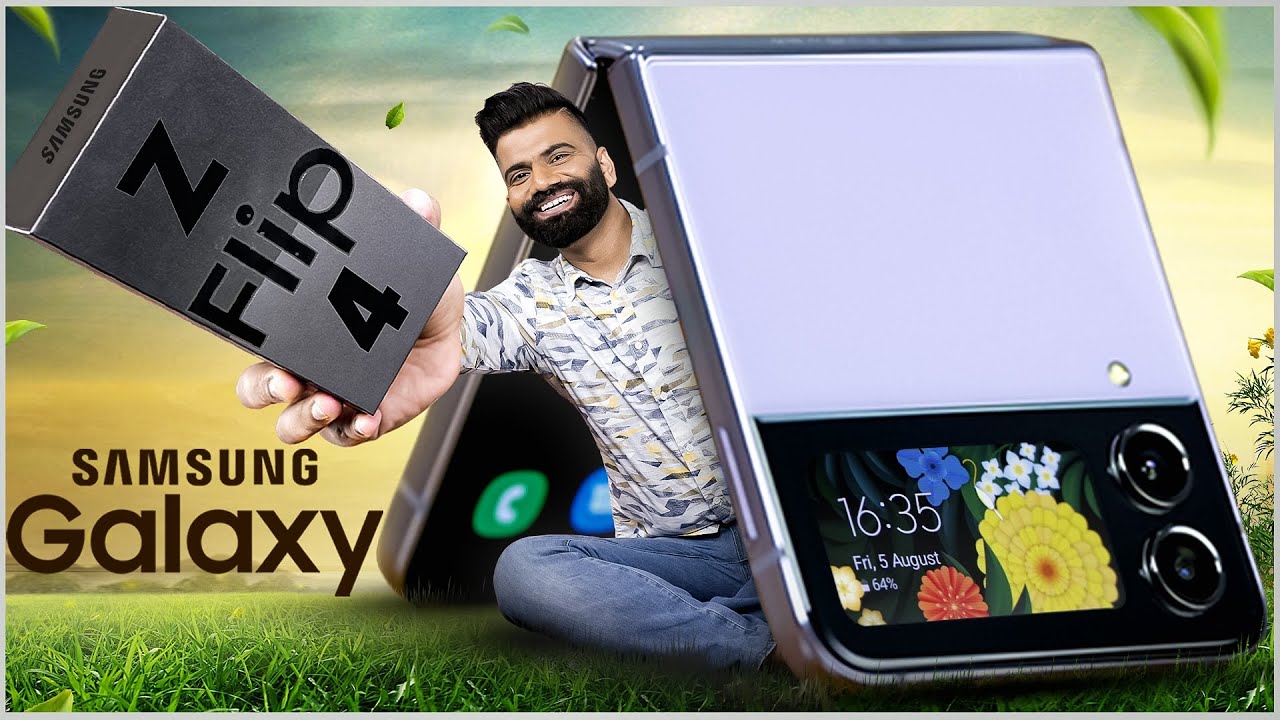 World's Best Folding Smartphone | Samsung Galaxy Z Flip 4 Unboxing🔥🔥🔥