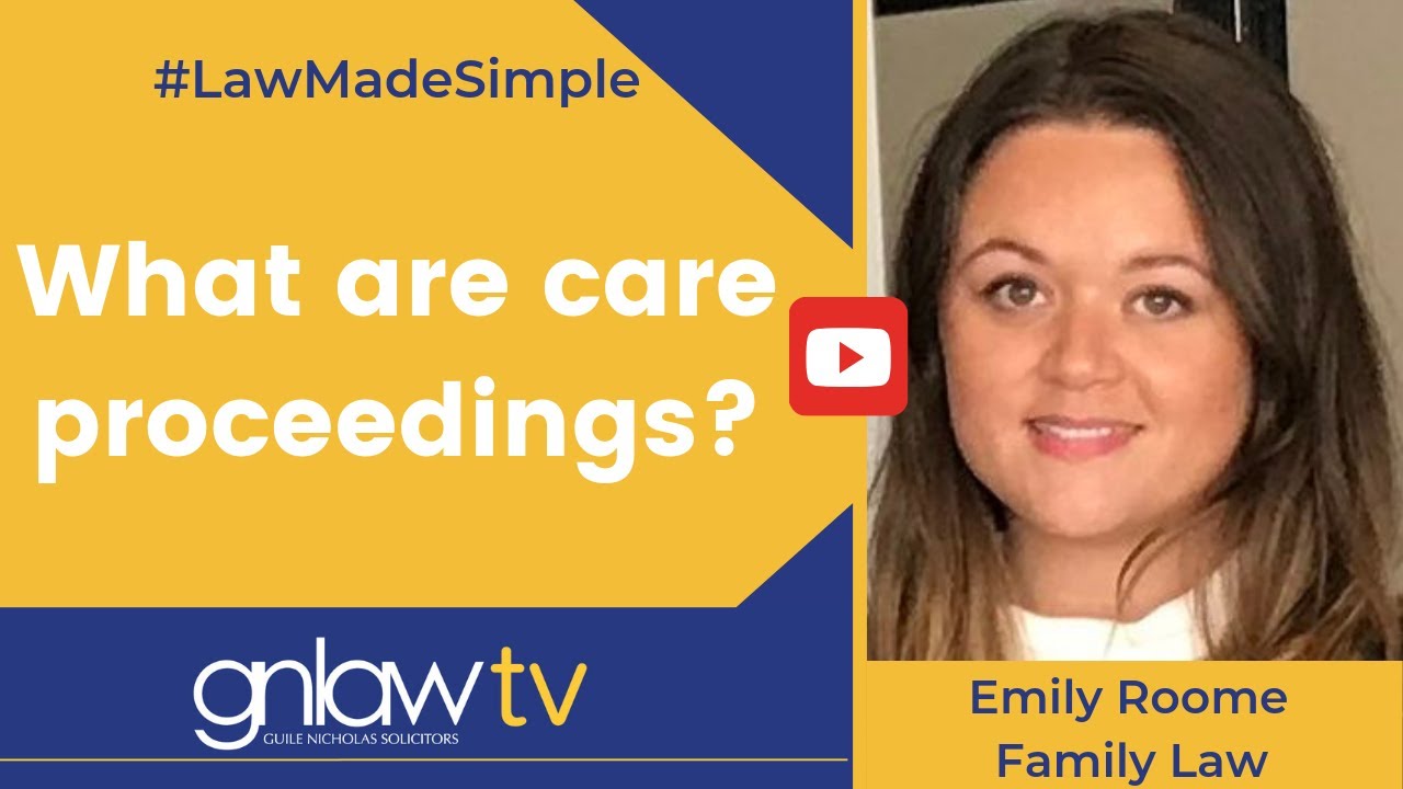 What are care proceedings?