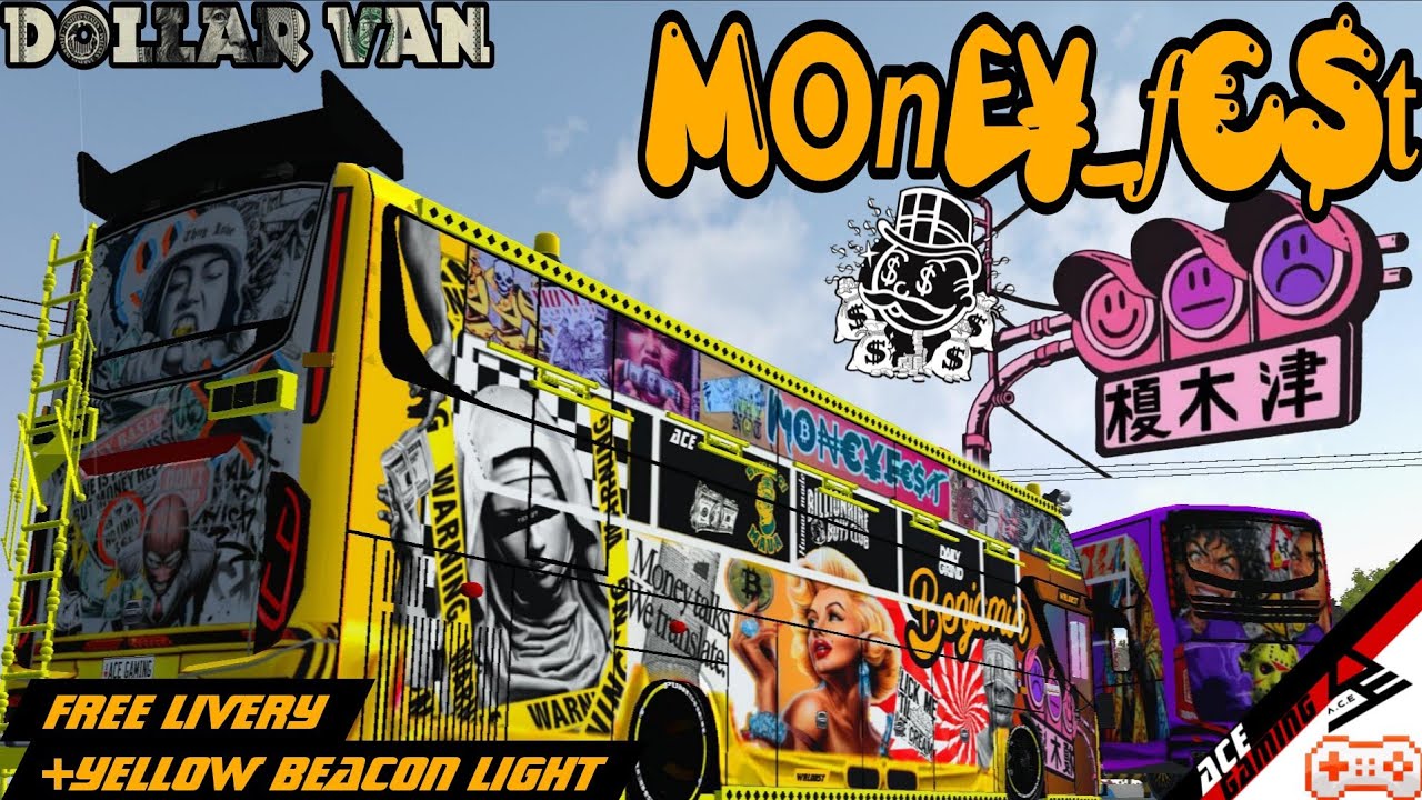 BUS SIMULATOR INDONESIA KENYAN GAMEPLAY ( 🤑moneyfest💵)new skin💥🔥🔥🔥🖇️🖇️🖇️🖇️