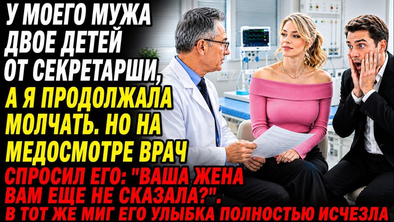 💔😱 У мужа было двое детей от секретарши&hellip; Но вопрос врача раскрыл тайну и разрушил всё навсегда! 💔