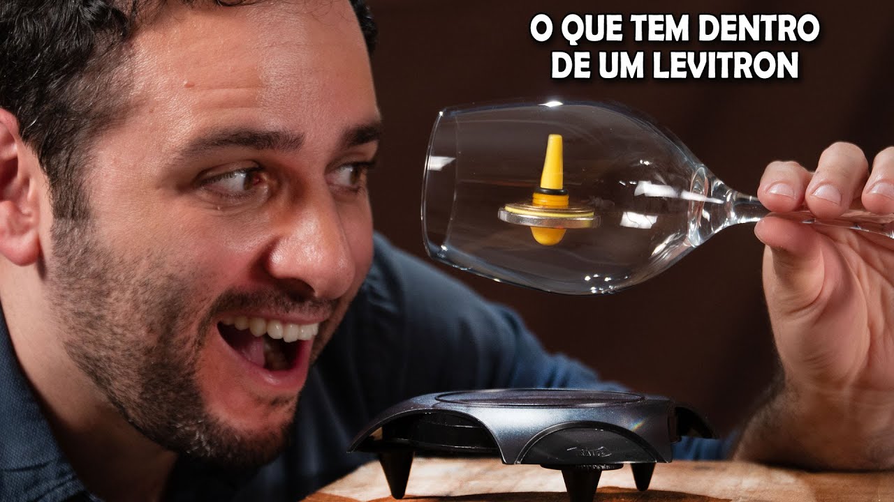 Como funciona a máquina de levitação magnética (levitron)