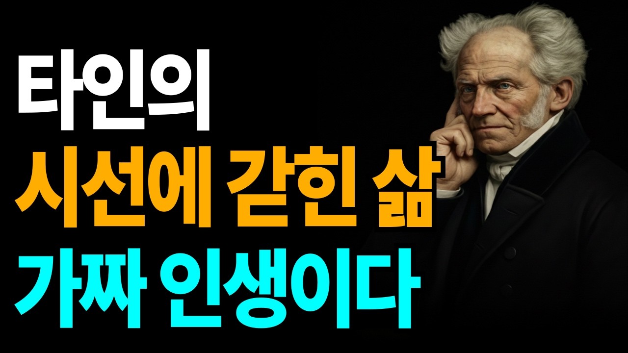 오직 나 자신으로 나답게 살아라. 타인의 시선에서 벗어나 진짜 나로 사는 법  | 쇼펜하우어명언 | 인간관계 | 마음공부  | 지혜 | 나답게 사는 법  | 오디오북