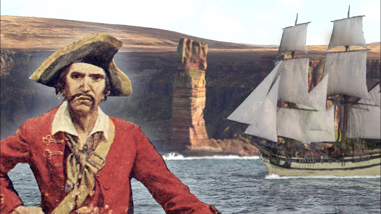 Capture of the Infamous Pirate Jon Gow. ON LOCATION - Orkney Isles, Scotland.