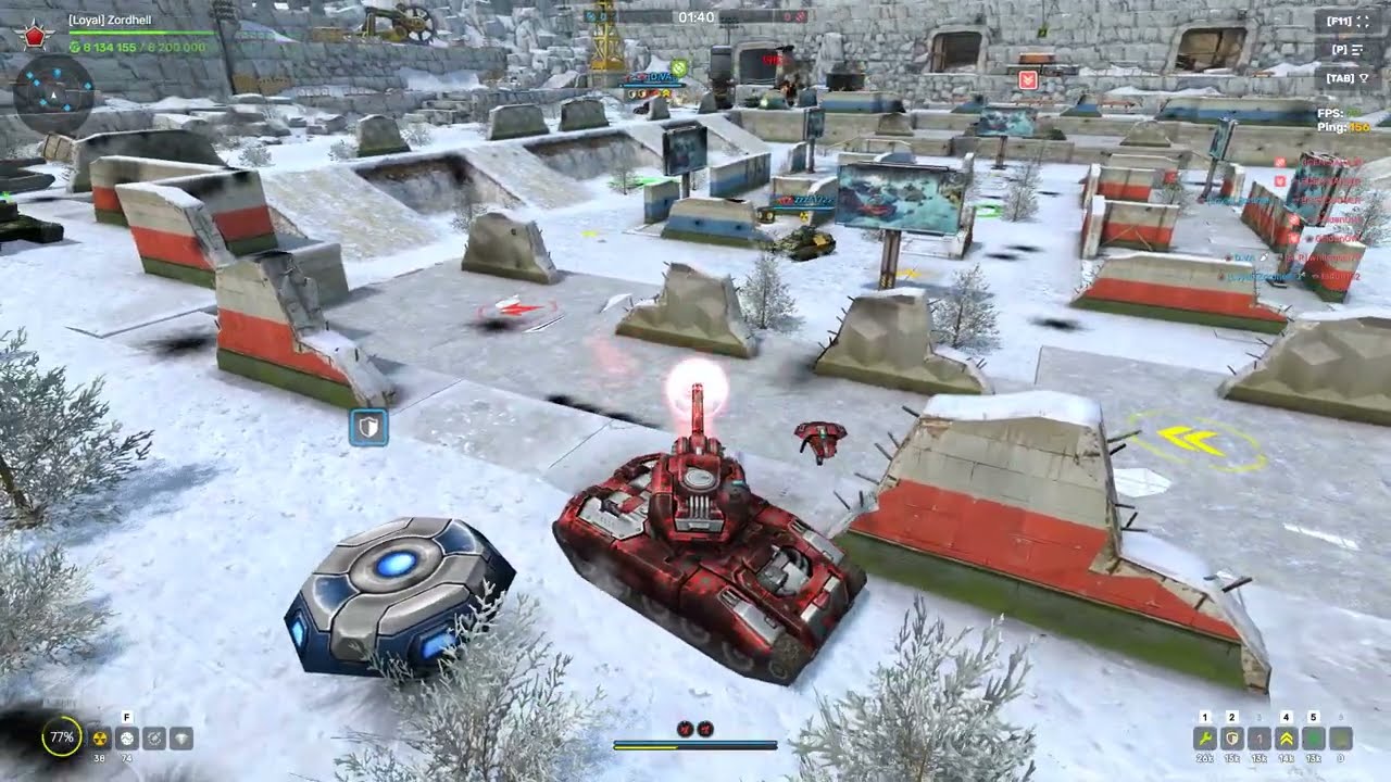 Railgun is CRAZY without Excalibur Rounds | Tanki Online