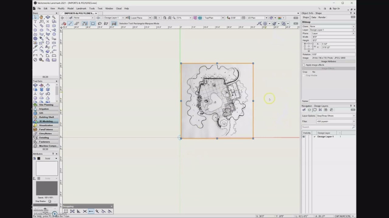 3.1a Importing - Vectorworks 2023