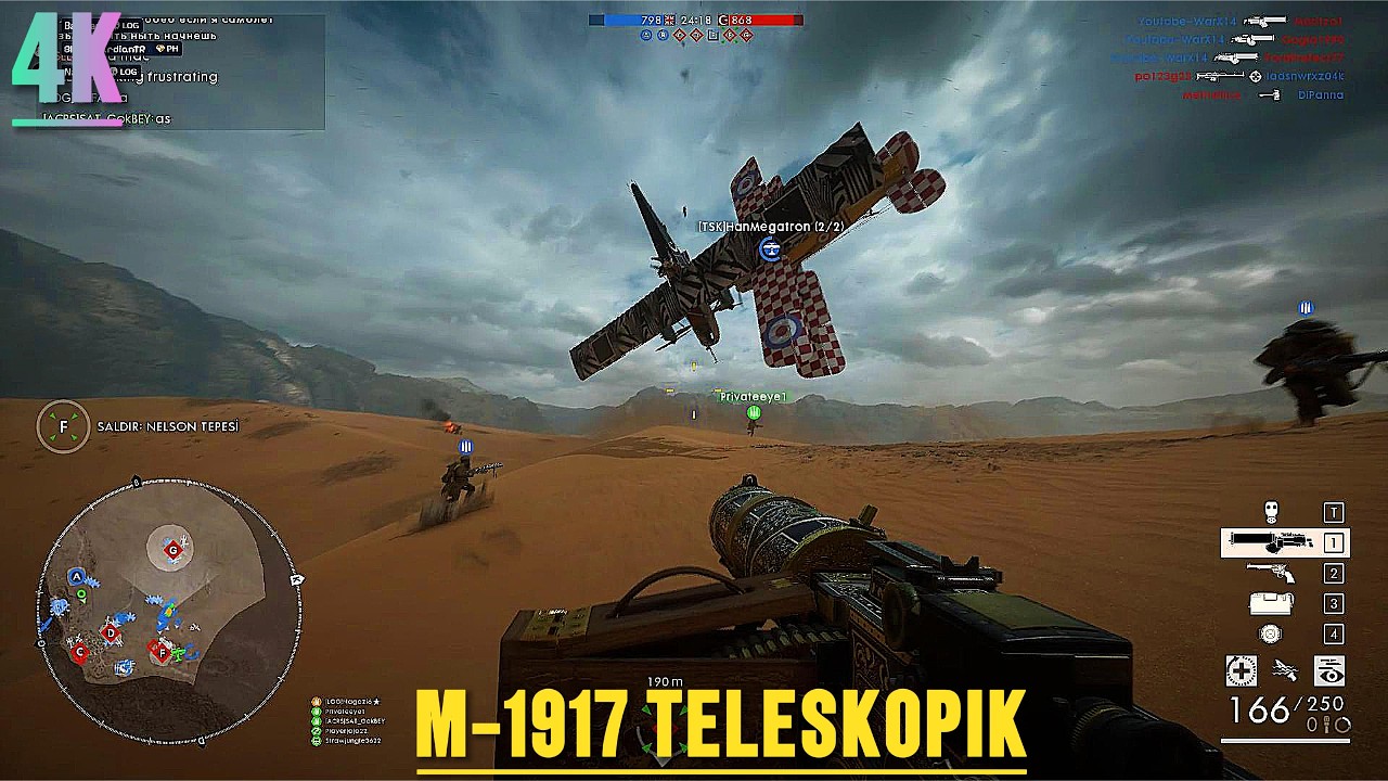 5 dakika'da M-1917 TELESKOPİK VE TAARRUZ UÇAĞI BATTLEFIELD 1