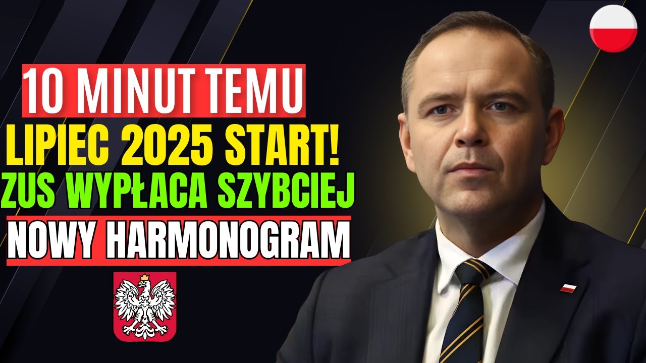Emerytury lipiec 2025: ZUS wypłaca szybciej! Sprawdź aktualny harmonogram