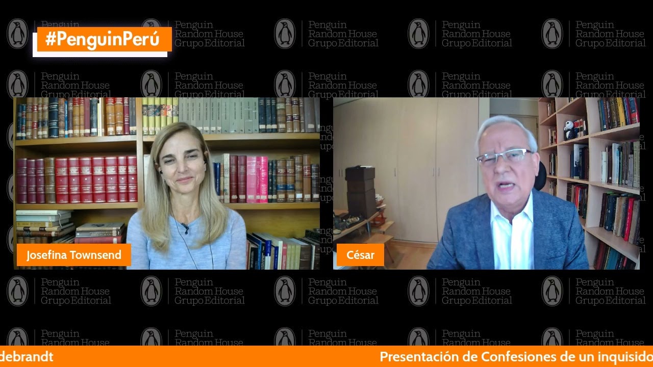 Presentación de Confesiones de un inquisidor de César Hildebrandt.