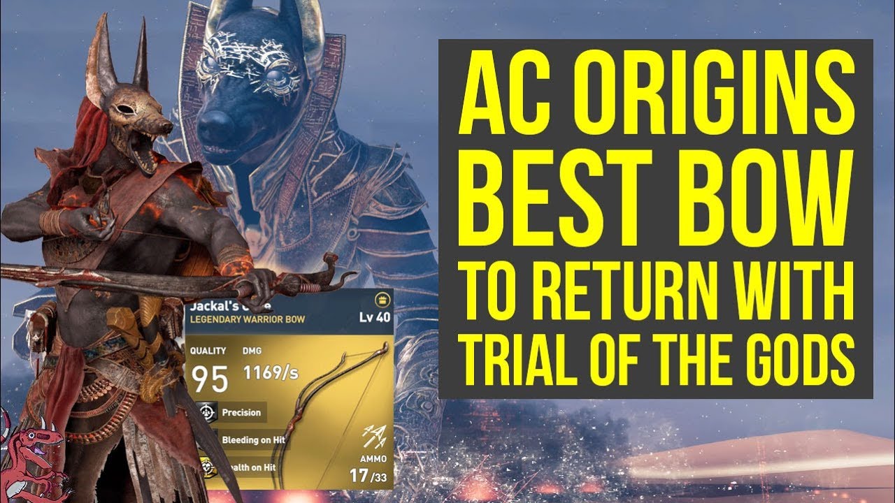 Assassin's Creed Origins Best Bow RETURNS In Trial of the Gods - Jackal's Gaze (AC Origins Best bow)
