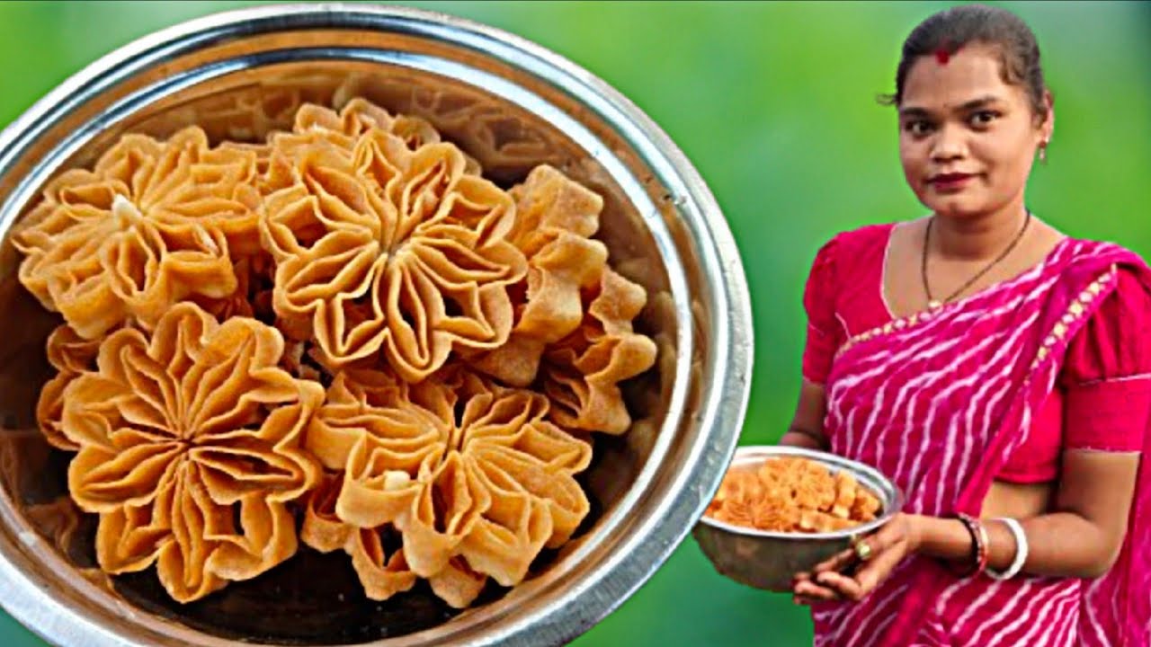 Rose cookies recipe in Village style #rosecookies  #viralvideo #viral 