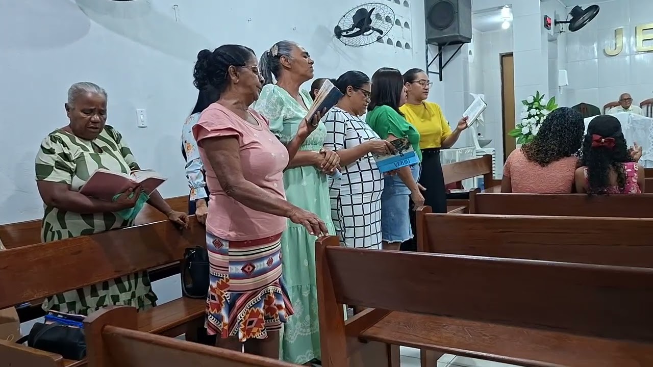Comissão, canta na santa ceia, em IEADALPE-MANANCIAL IV 