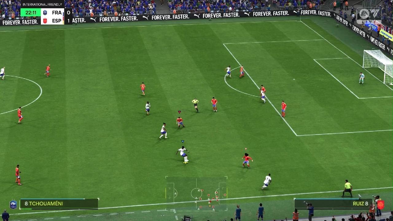 Can Mbappe Break Spain’s Defense? 🇫🇷 vs 🇪🇸 France vs Spain Gameplay