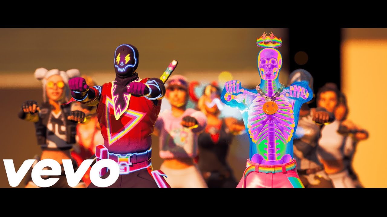 Fortnite - In Da Party (Official Fortnite Music Video) J Balvin, Skrillex - In Da Getto | @jbalvin