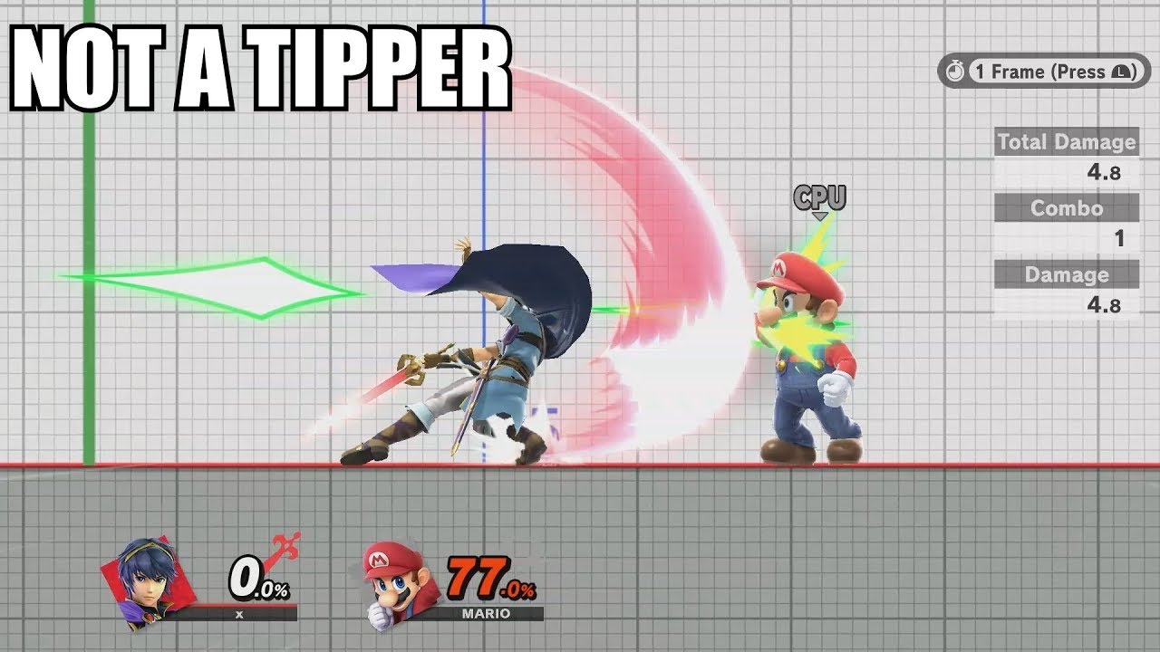 Why You Dont Land Tipper Dancing Blades With Marth [ Super Smash Bros Ultimate ]