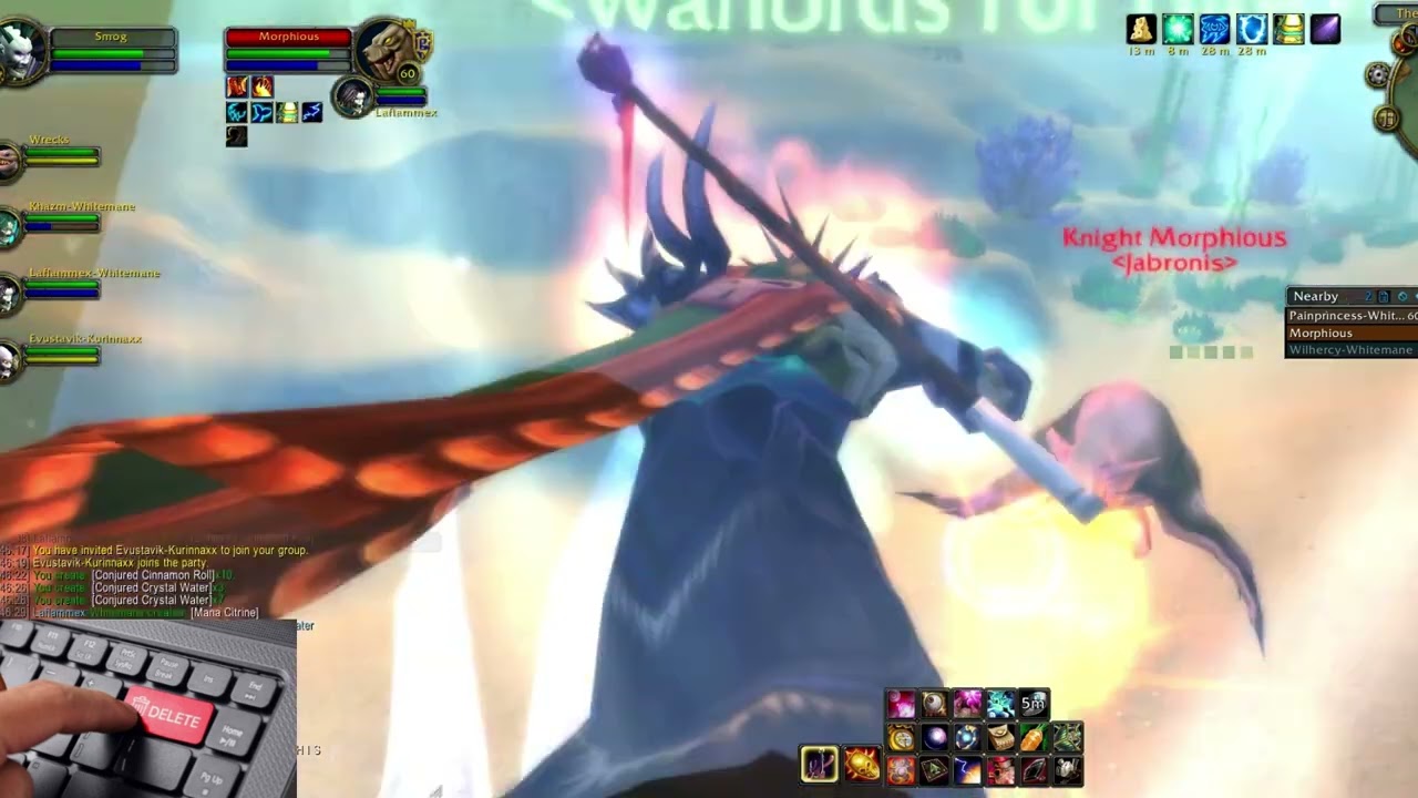 Group PVP, feat the CONTINUOUS CORPSE of Morphious