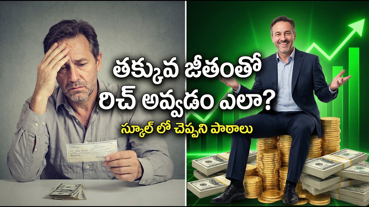 How to Double Your Salary & Build Wealth in Your 20s (Financial Freedom Guide) | Explained in Telugu