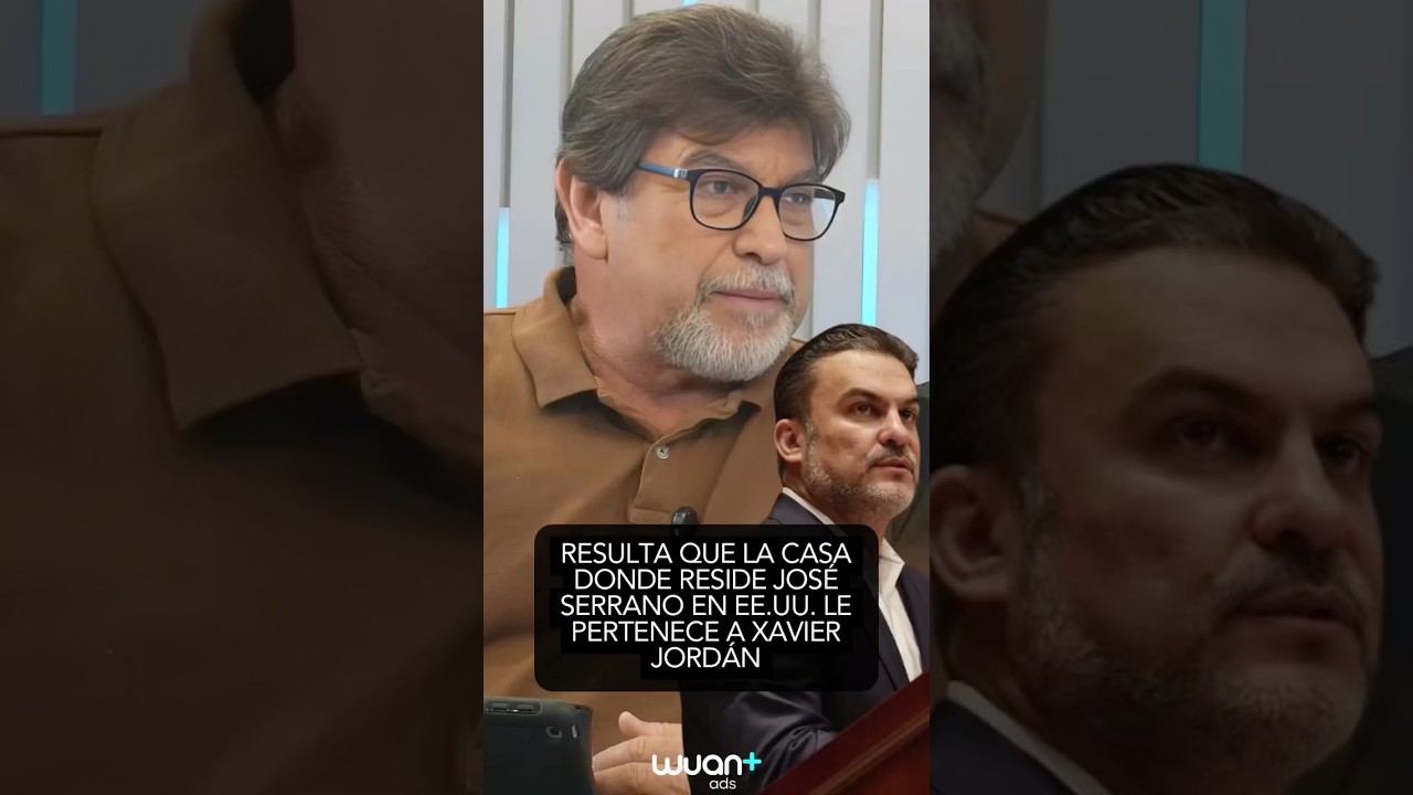 Resulta que la casa donde reside Jos&eacute; Serrano en EE.UU. le pertenece a Xavier Jordan