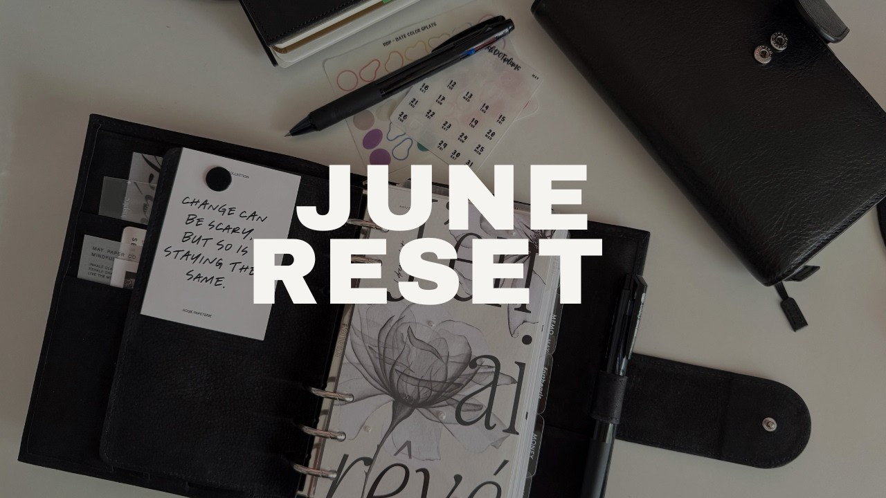 refreshing my personal rings planner for june 2026 | declutter & reset | fortheplannergirls