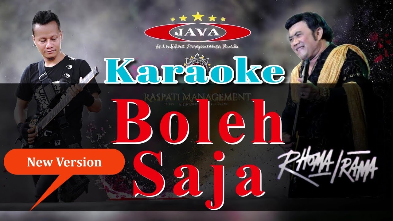 Karaoke Boleh Saja - Rhoma Irama & Soneta Group || Karaoke Dangdut