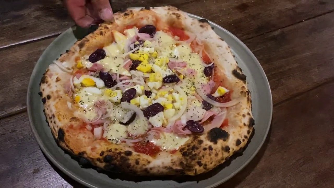 Pizza Portuguesa! Uma paixão nacional ! Conheça minha montagem.
