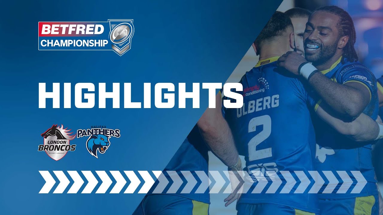 Highlights | London Broncos v Halifax Panthers