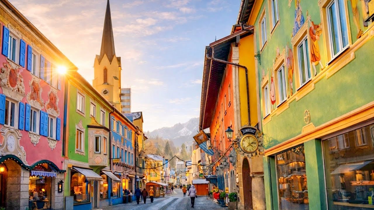 The Most Beautiful Villages in the Heart of the Alps - Garmisch-Partenkirchen  - Oberammergau