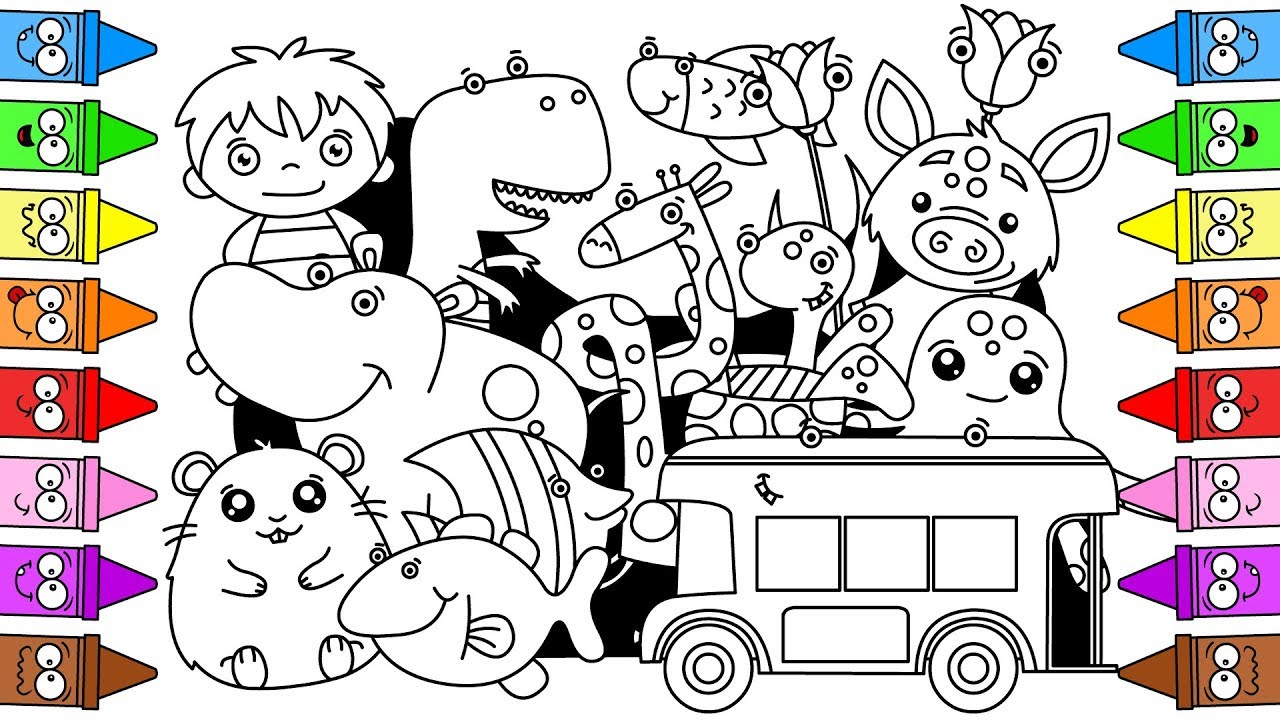 Drawing Coloring Pages | Drawing Set For Kids | Drawing For Children Step by Step #4