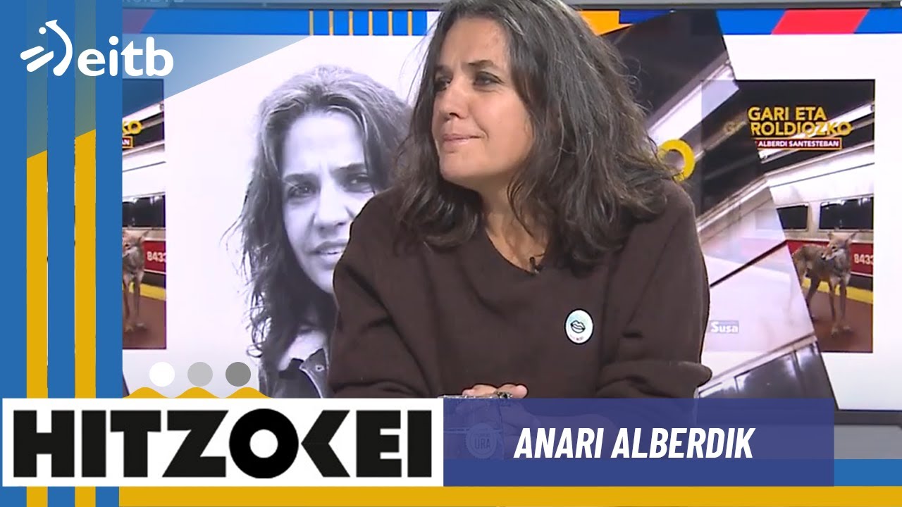 Anari Alberdik 'Gari eta Goroldiozko' eleberria aurkeztu du ''Hitzokei'' saioan