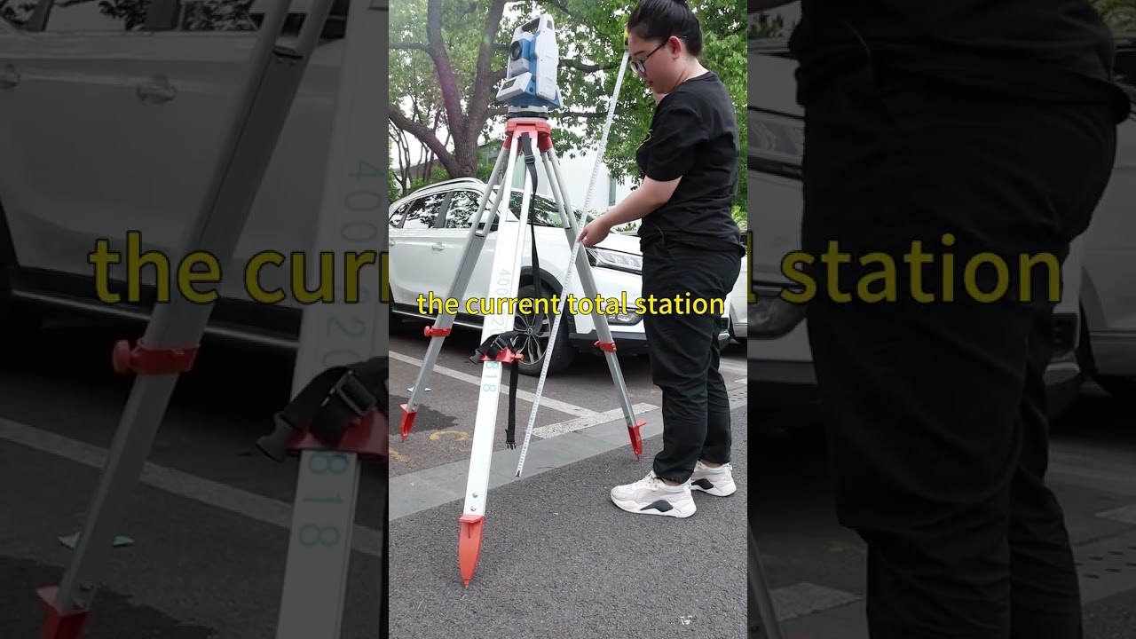 How to set up coordinate orientation with a total station #chcnav #totalstation #gnss #survey