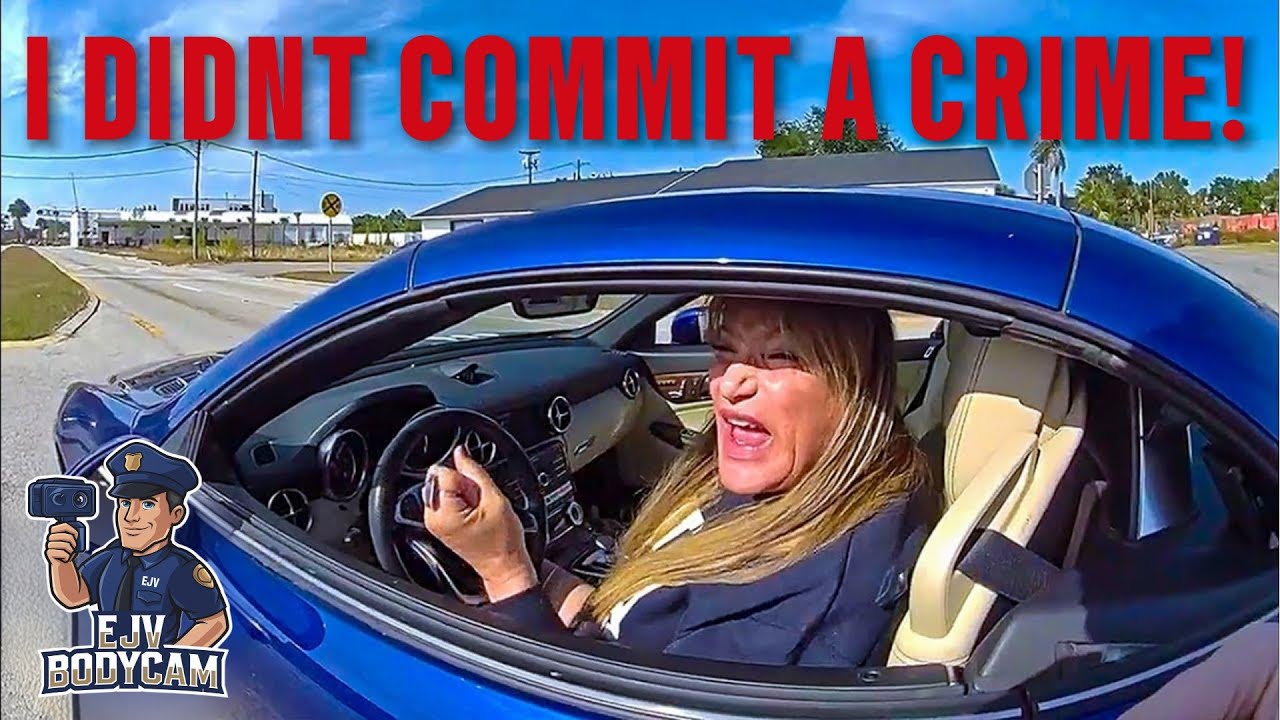 The Worst Way to Greet a Cop During a Traffic Stop - EJV BODYCAM