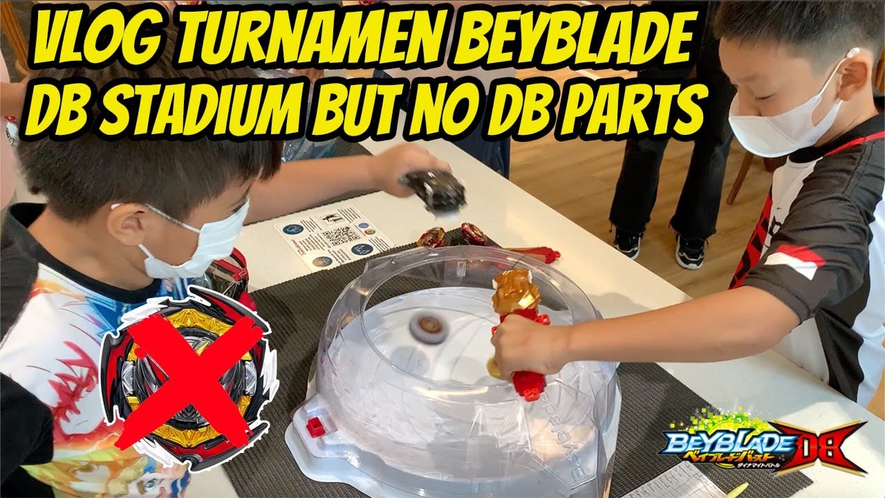 VLOG TURNAMEN BEYBLADE! Tanding Beyblade Lama di Stadium Baru