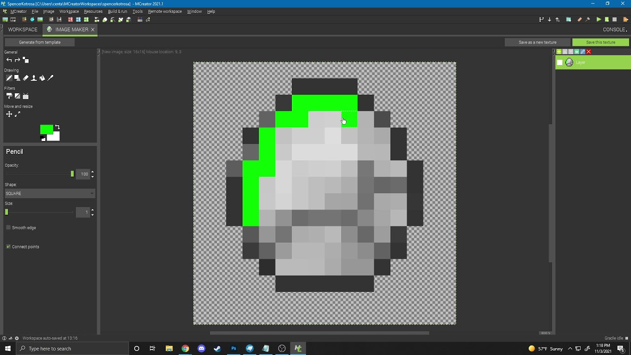 Getting started with MCreator