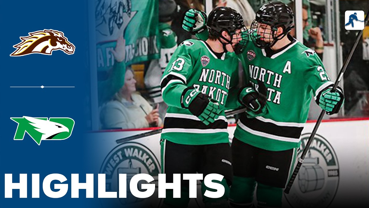 Western Michigan vs North Dakota | NCAA College Hockey | Highlights - February 27, 2026