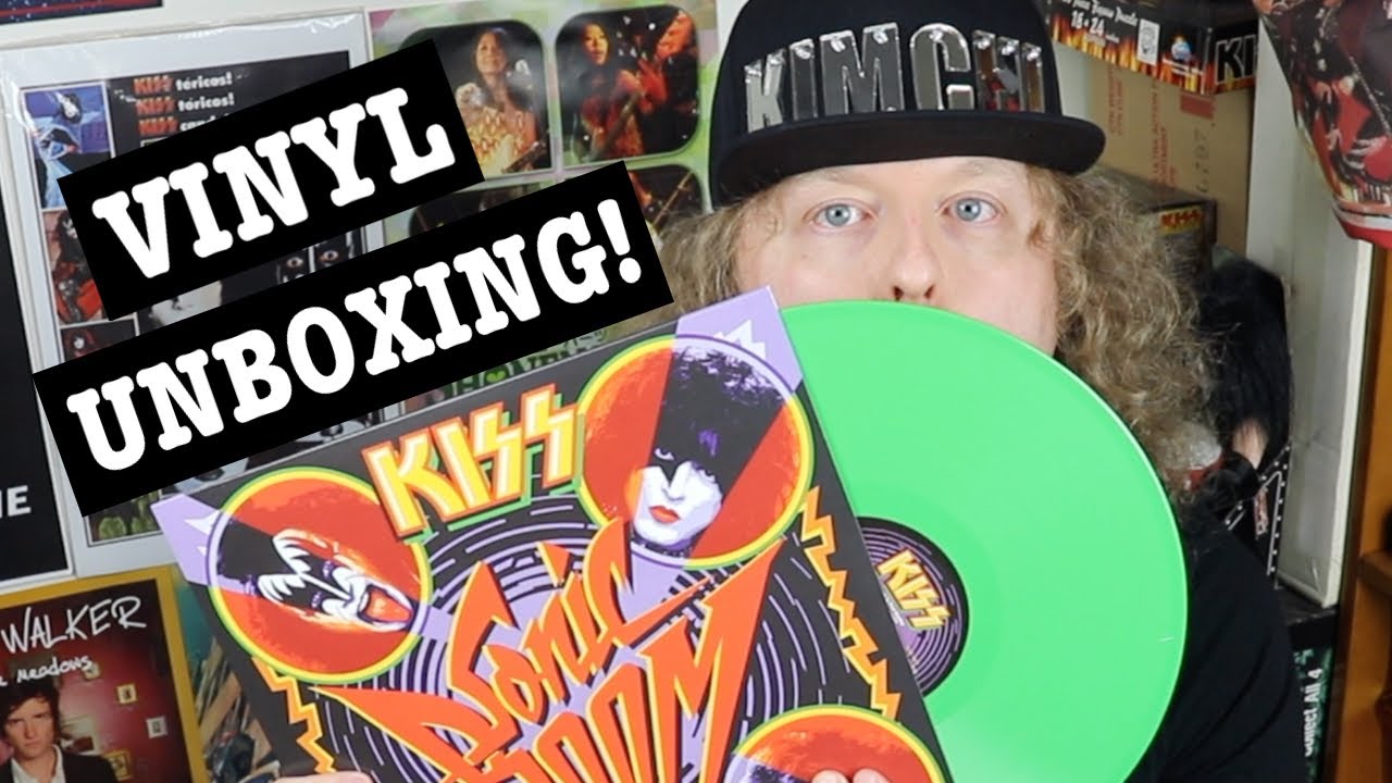 KISS - Sonic Boom Vinyl UNBOXING In 2020! l Kimchi Chris
