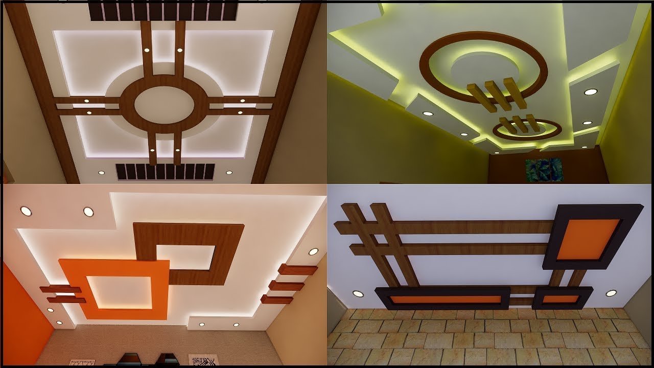 Best false ceiling designs for living room for 2 bhk house ceiling design