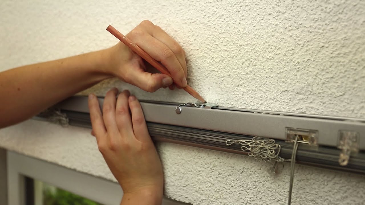 4decor Jalousie an der Wand montieren