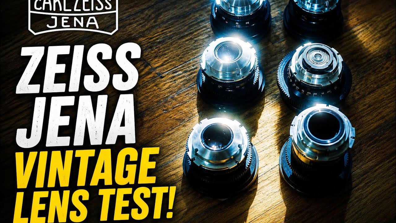 I saved a $100,000? The truth about the legendary Zeiss Jena lenses. Affordable cinema lenses