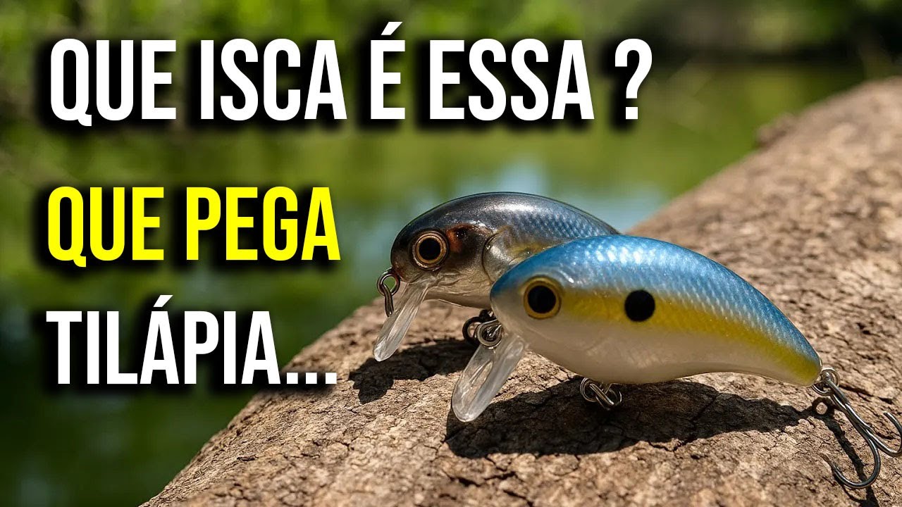 TILÁPIA na Superfície com  ISCA Rebelzinha Matadeira.