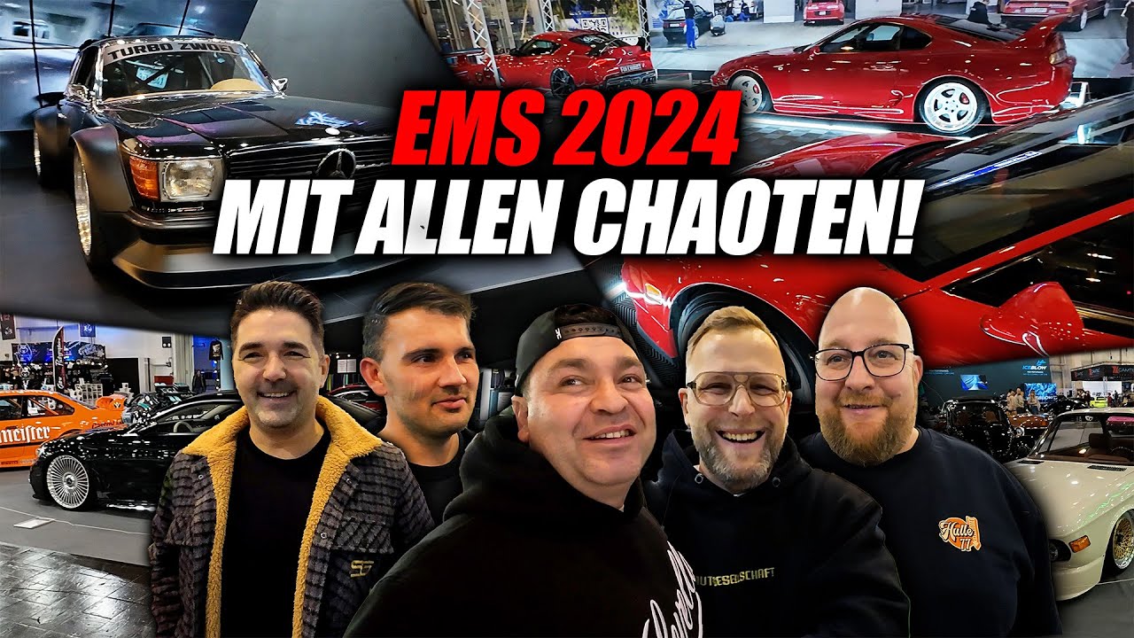Essen Motorshow 2024 - Rundgang mit allen Chaoten!