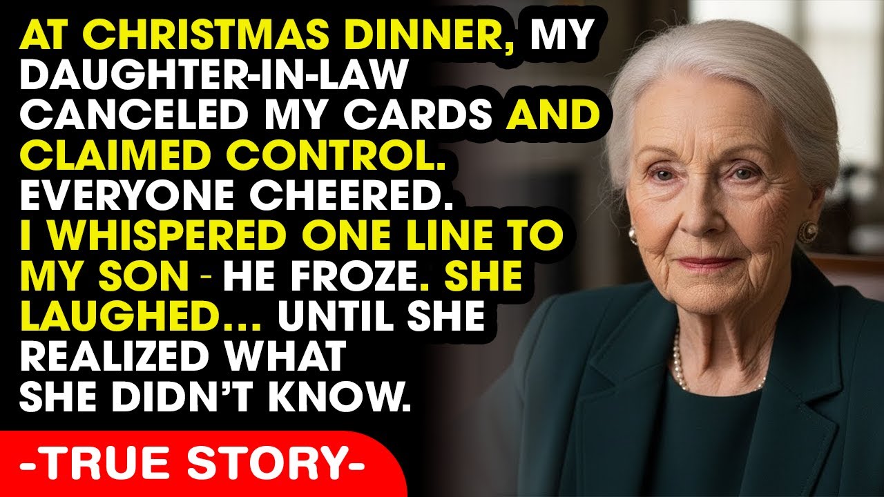 My Daughter-In-Law Took Control Of Christmas Dinner — I Smiled. Son… Don’t You Know The Truth?