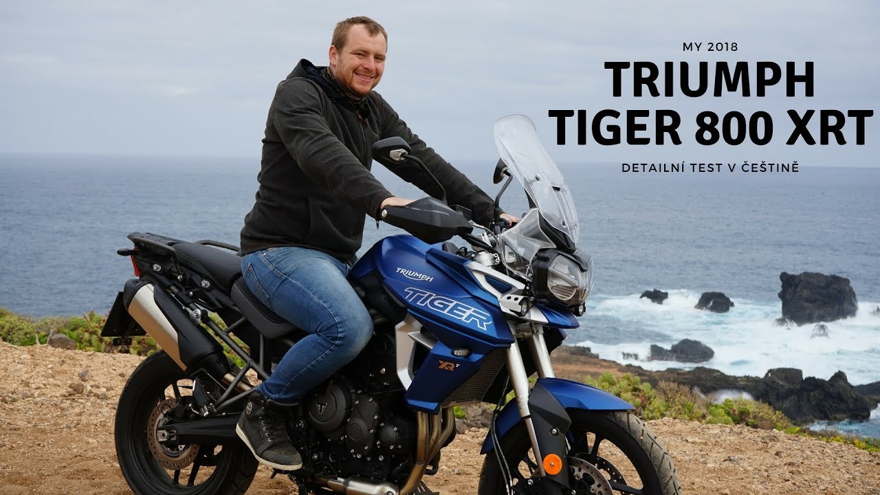 Nový Triumph Tiger 800 XRT 2018 - Detailní test v češtině