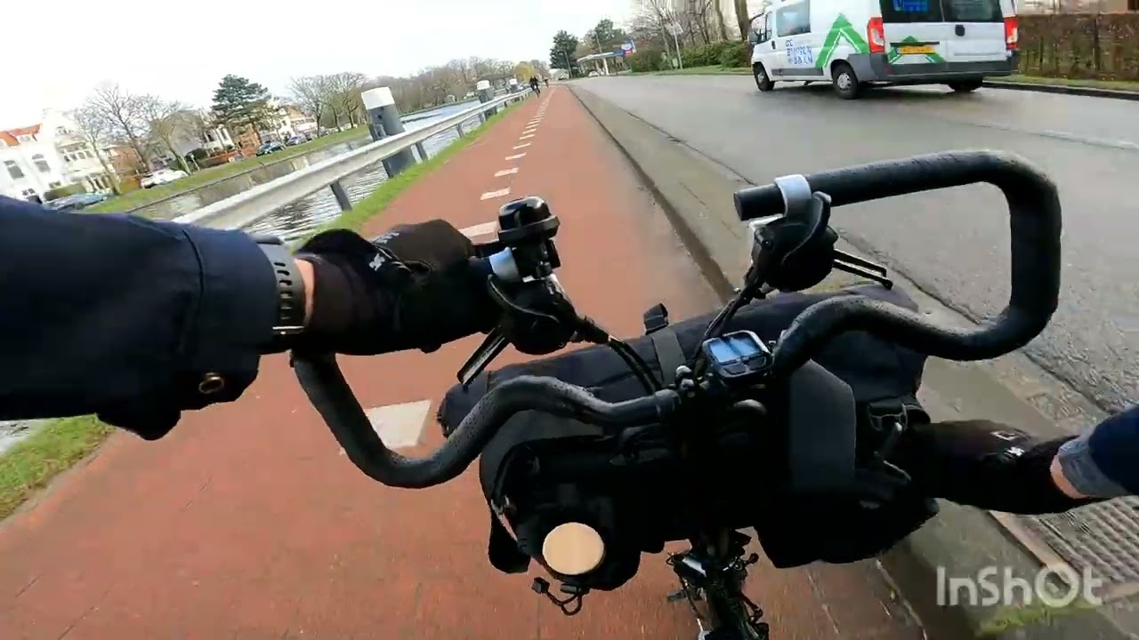 Brompton ride from Delft to Den Haag (NL)