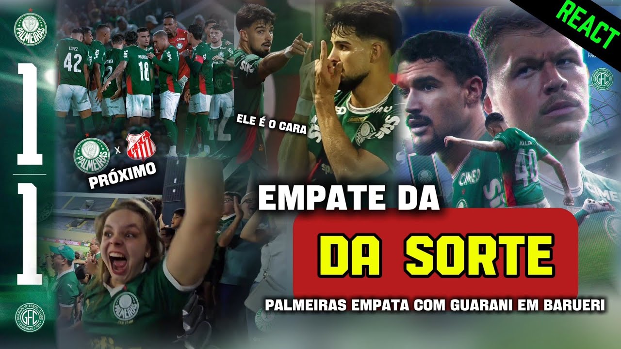 [DA ARQUIBANCADA] TUDO QUE ROLOU NO JOGO! BEM DE PERTINHO! PALMEIRAS 1x1 GUARANI 
