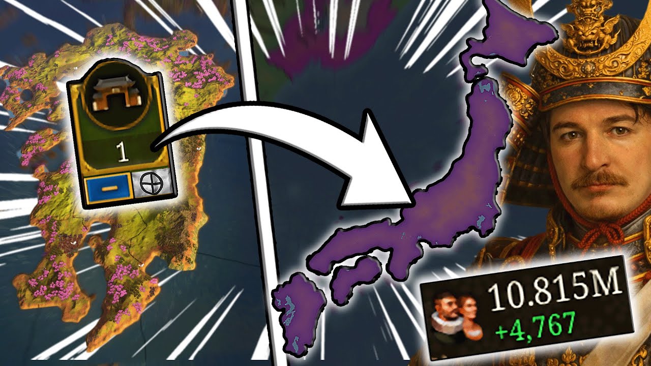 Can I UNITE JAPAN As A LITERAL FARM in EU5 Shimazu Guide ?