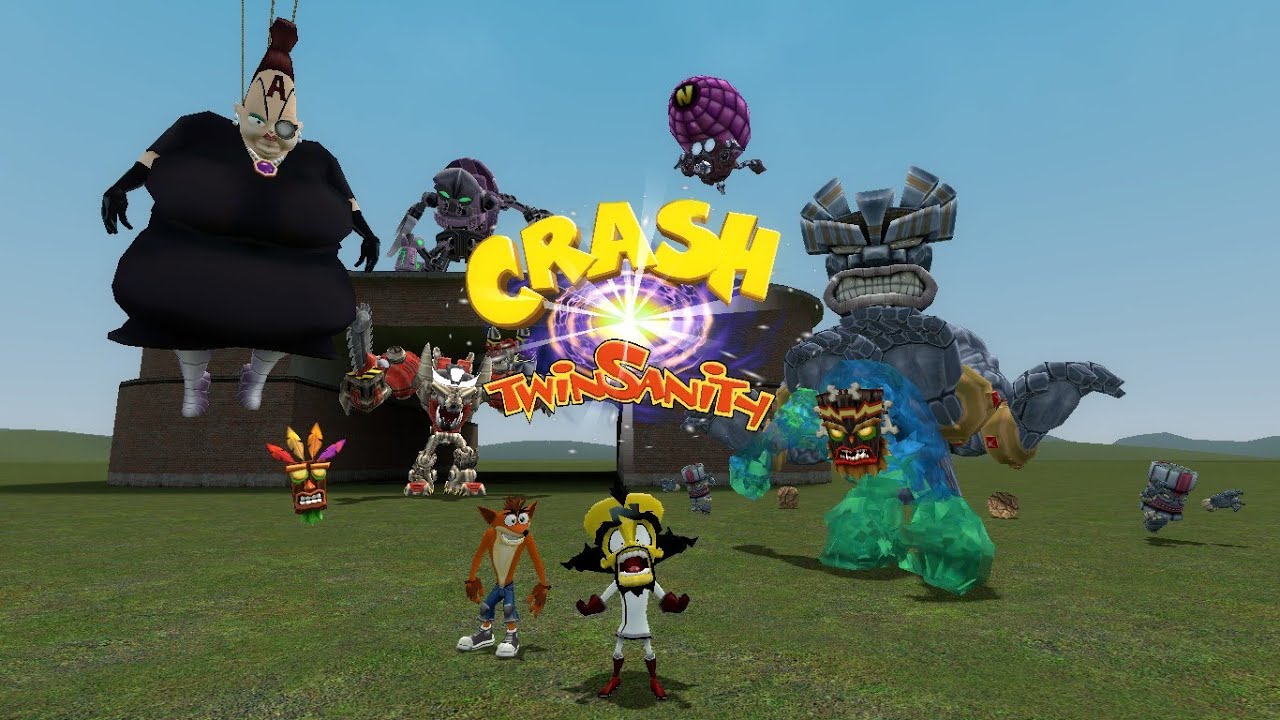 Garry's Mod Crash Twinsanity bosses.