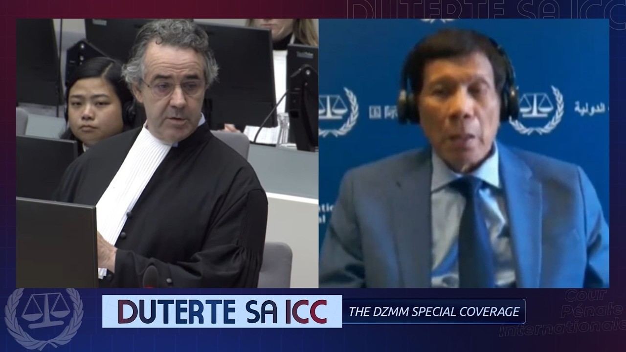 FULL: Prosecution presents evidences vs Duterte at ICC confirmation hearing | DZMM (23 Feb 2026)