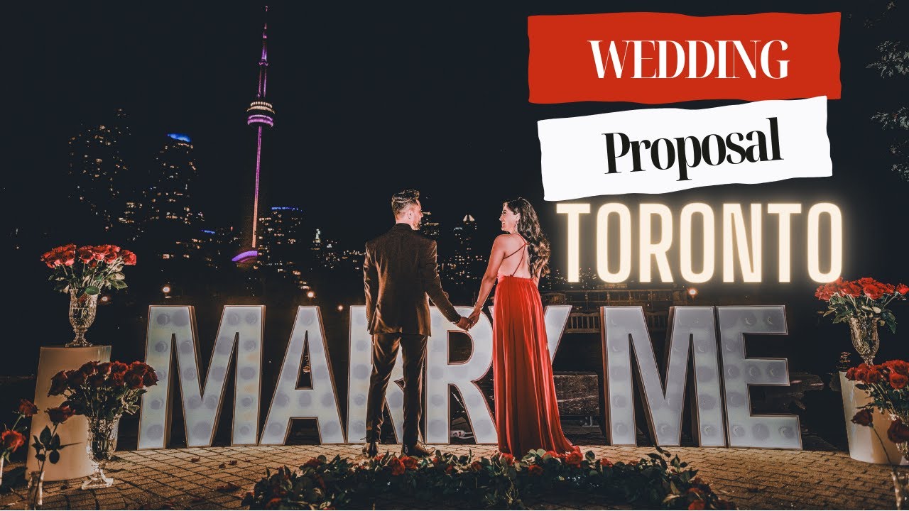 Wedding Engagement Proposal in Toronto | Louie & Staffie