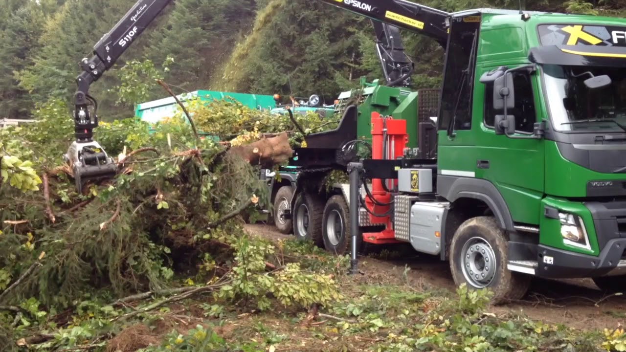 Wüst Hacker BBHK 120 auf einem Volvo FMX 540 PS (2018)