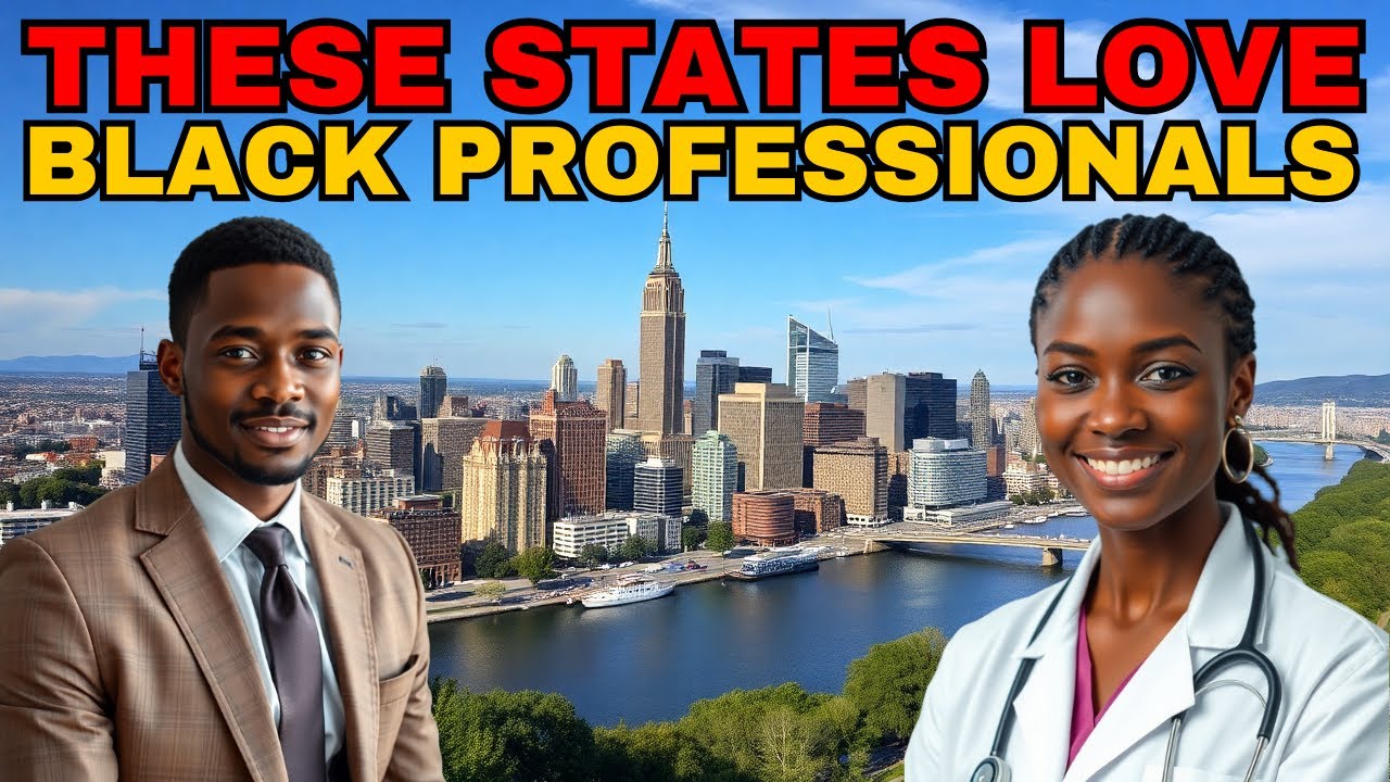 Top 10 States for Black Professionals (2025)!