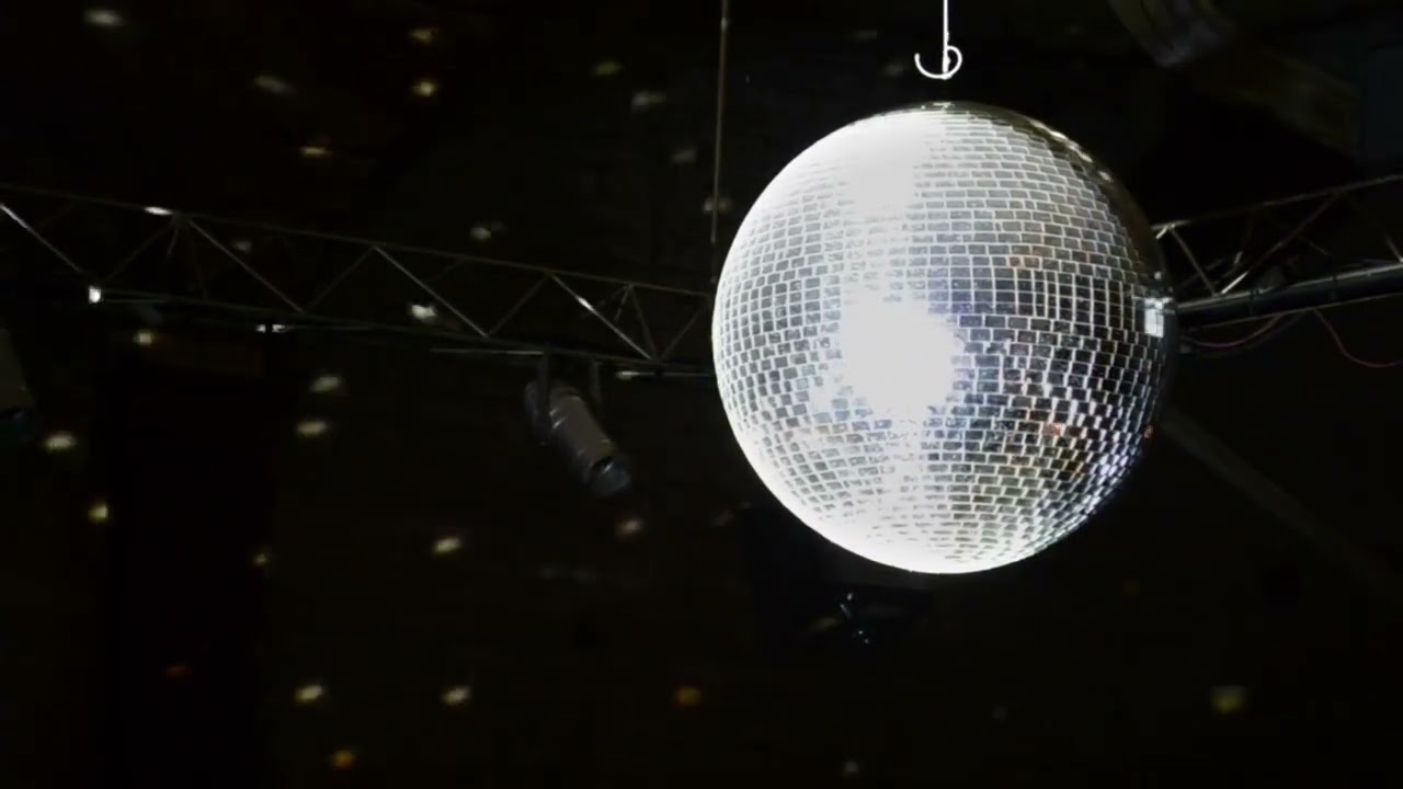 2 Hour Spinning Disco Ball HD • Silent • No Ads • Relaxing Visuals 